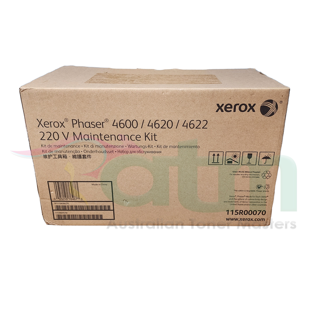 Fuji Xerox Phaser 4600 4620 115R00070 Genuine 220V Maintenance Kit