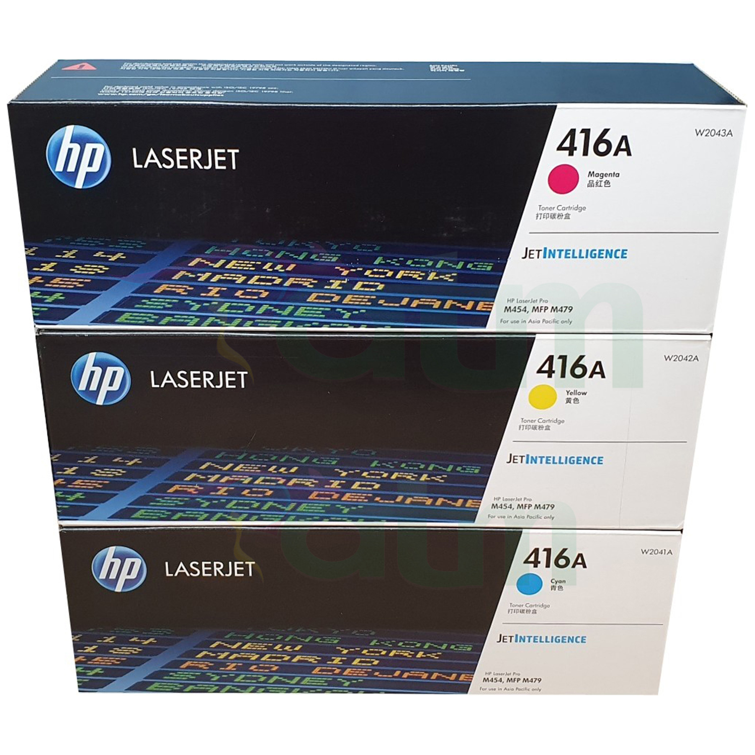 HP #416A W2041A W2042A W2043A Colour Set