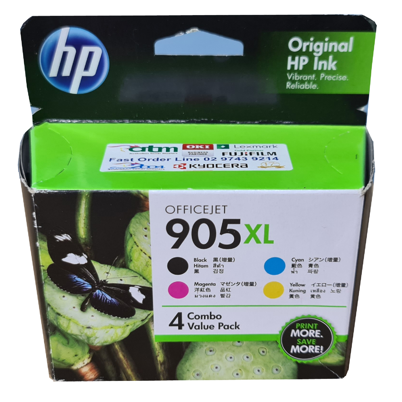 HP 905XL 3YP11AA Genuine Value Pack Ink