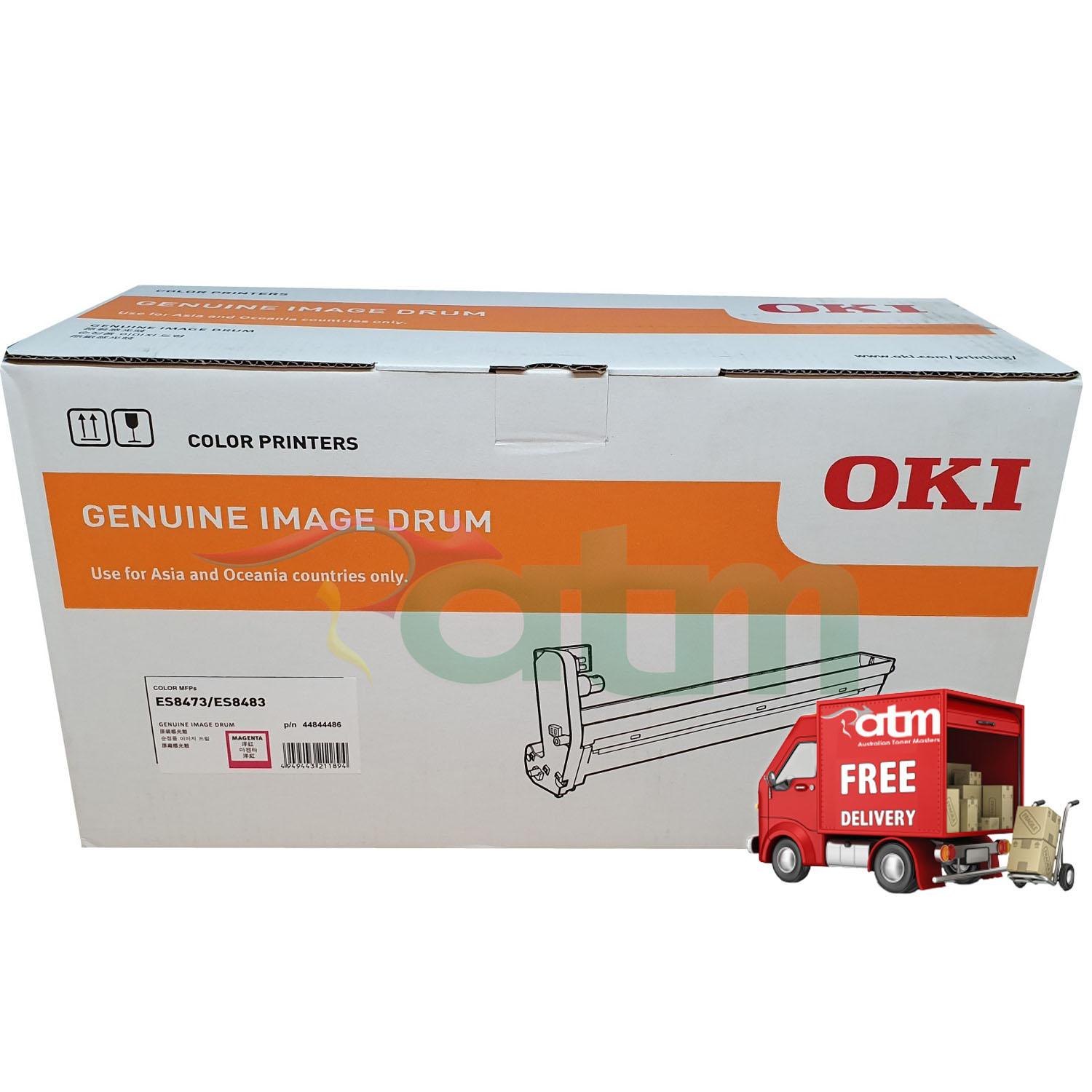 Oki ES8473 44844486 Genuine Magenta Drum Unit