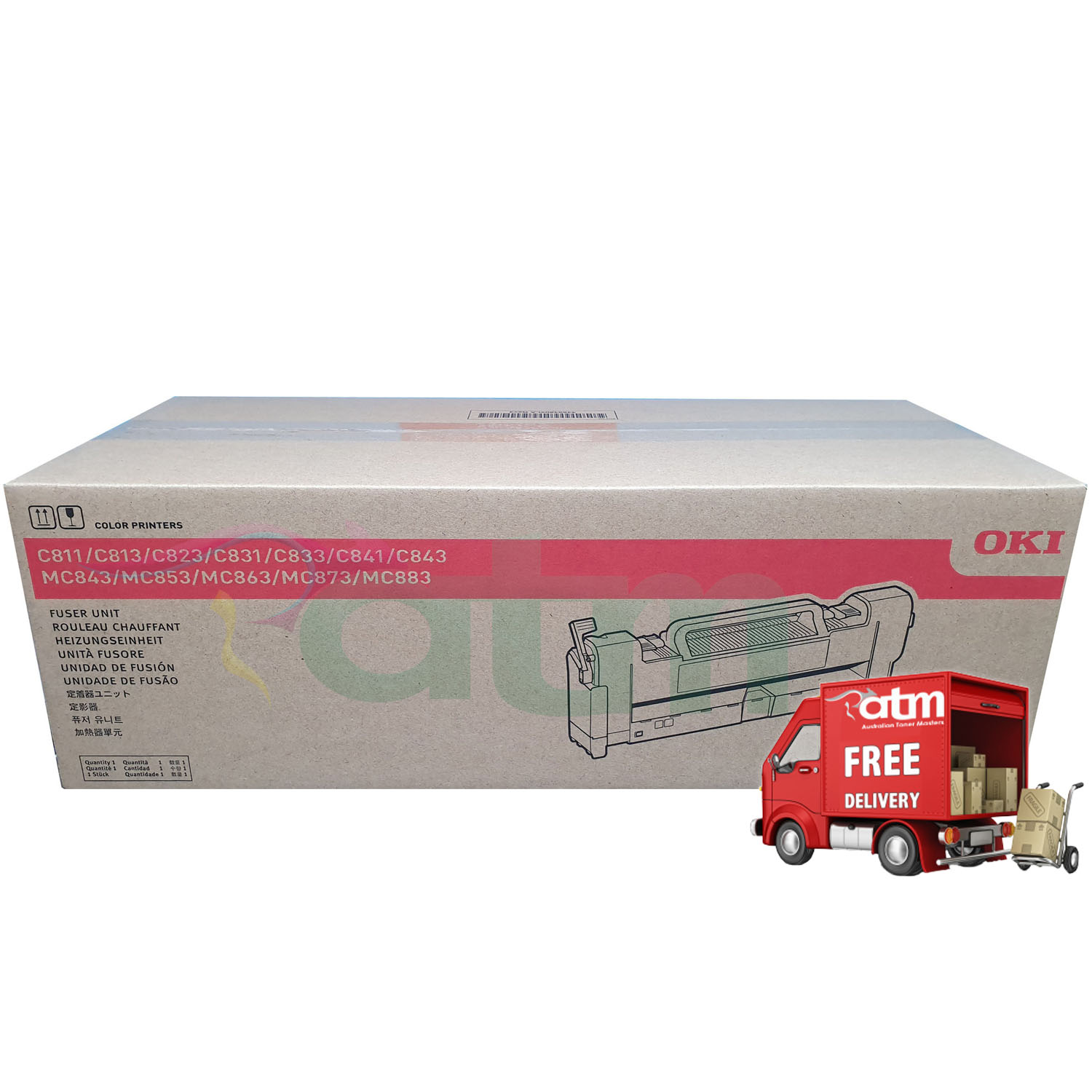 Oki ES8473 44848805 Genuine Fuser Unit