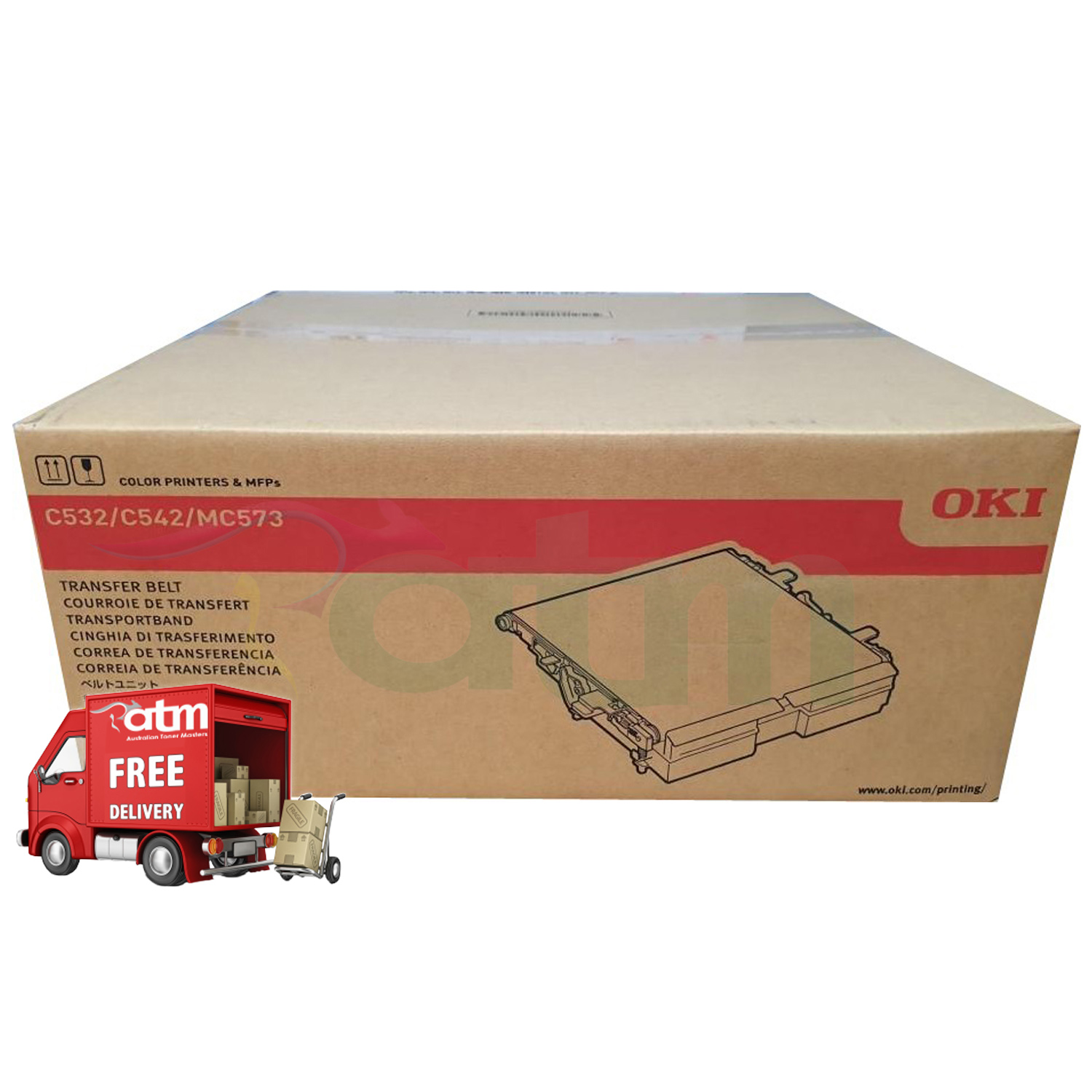 Oki MC563dn MC573dn 46394902 Genuine Transfer Belt