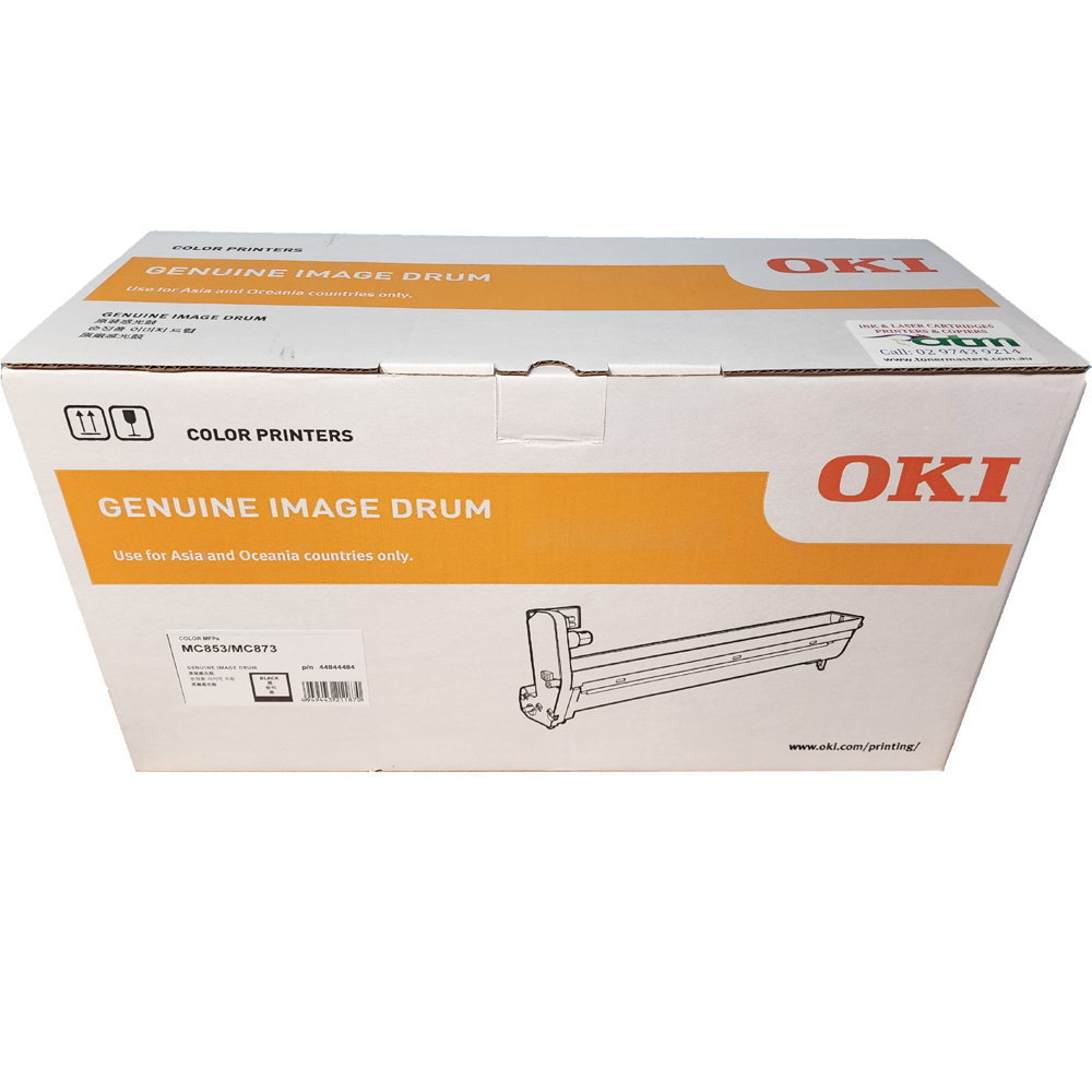 Oki MC853dn MC873dn 44844484 Genuine Black Drum Unit