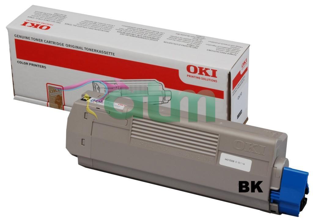 Oki C610n 44315312 Genuine Black Toner Cartridge