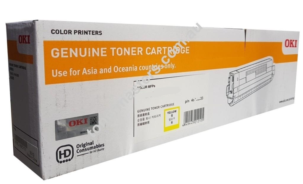 Oki C831N 44844525 Genuine Yellow Cartridge