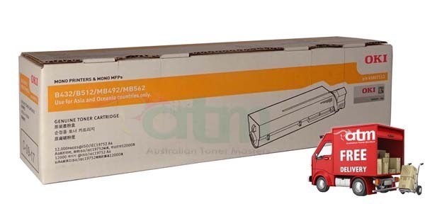 Oki MB492 45807112 Genuine Toner Cartridge